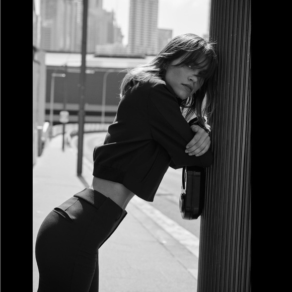 ELASTIC RIB JACKET - Picture 3 of 6